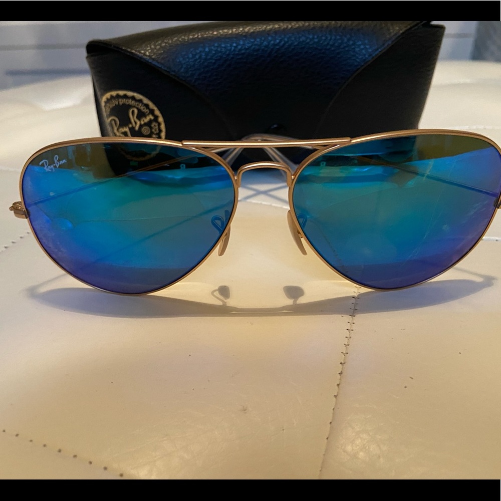 Ray ban blue aviators